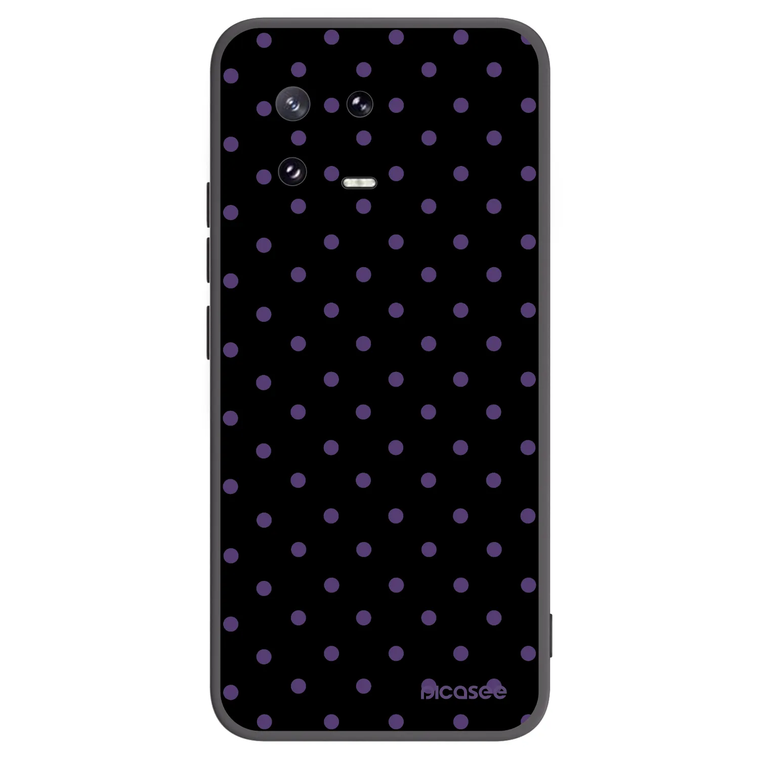 Picasee Μαύρη θήκη σιλικόνης για Xiaomi 13 Pro - Flickers