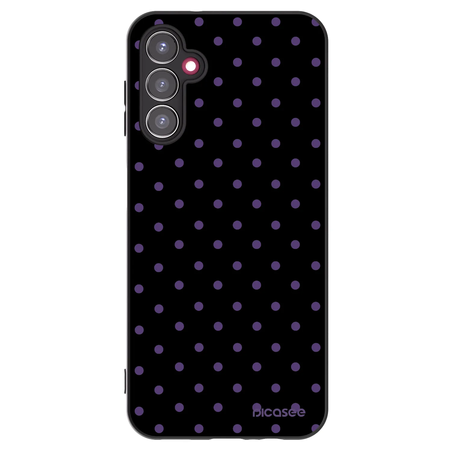 Picasee Μαύρη θήκη σιλικόνης για Samsung Galaxy A14 5G A146P - Flickers