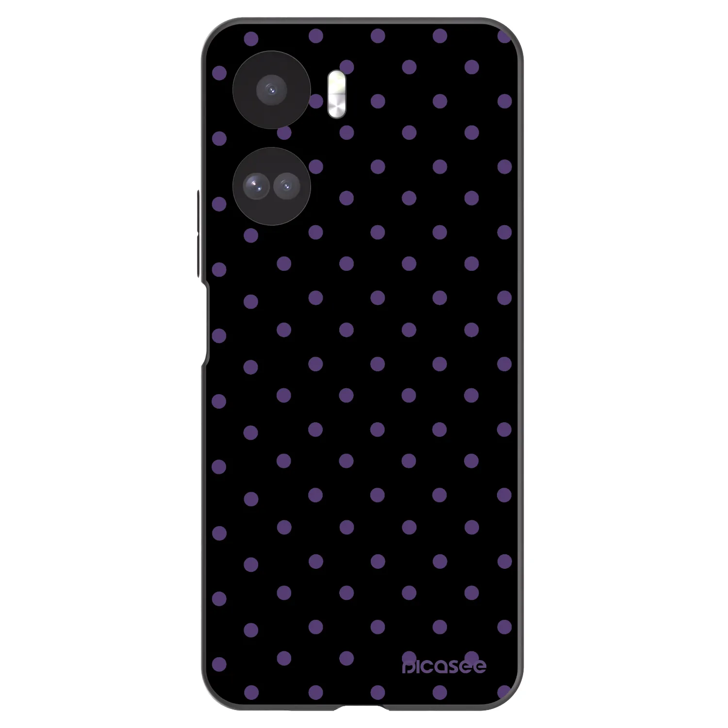 Picasee Μαύρη θήκη σιλικόνης για Honor 90 Lite 5G - Flickers