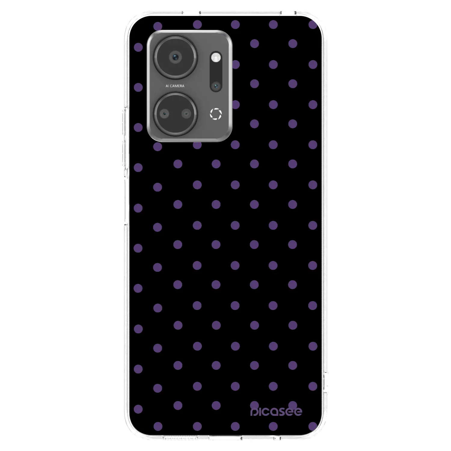 Picasee διαφανής θήκη σιλικόνης Honor X7a - Flickers