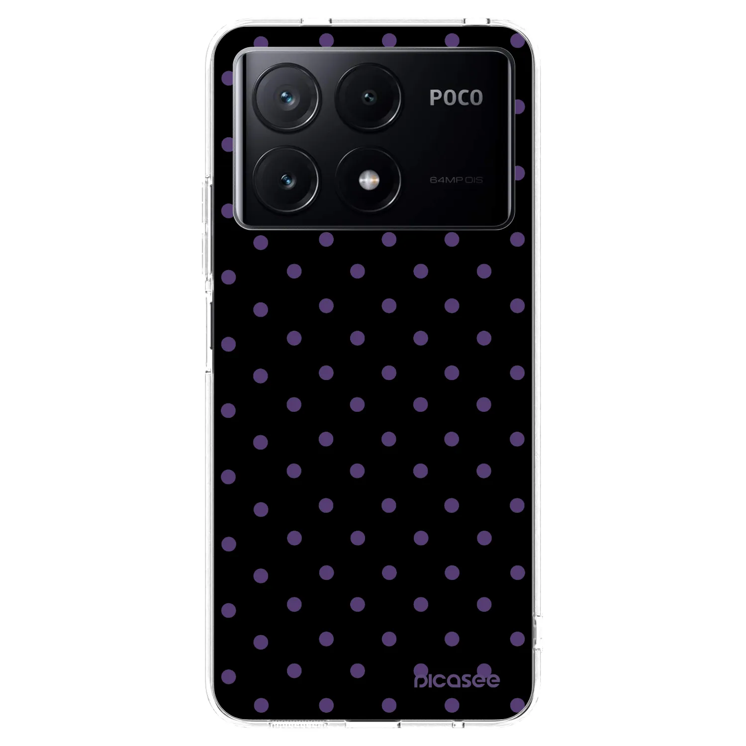 Picasee διαφανής θήκη σιλικόνης Xiaomi Poco X6 Pro - Flickers