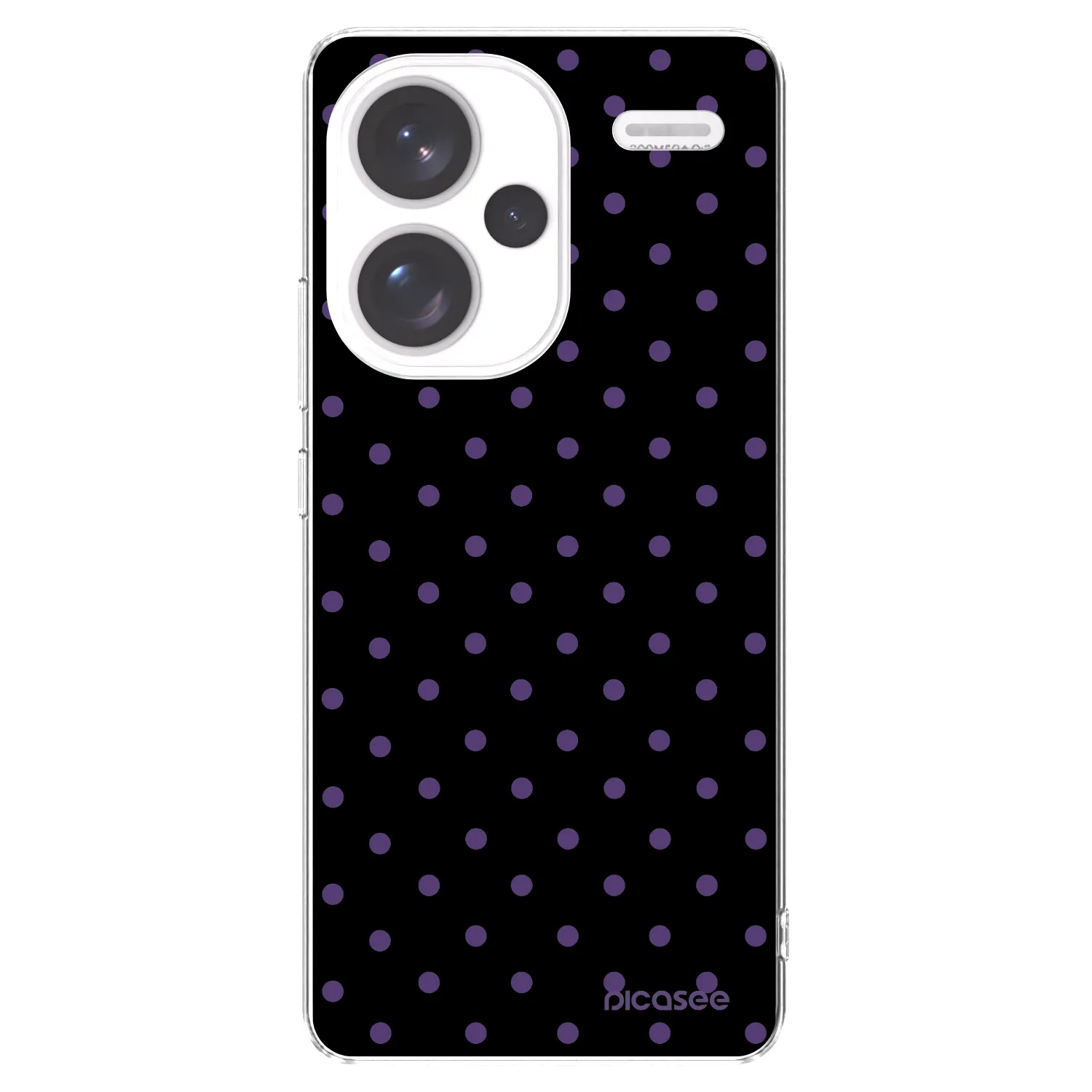Picasee διαφανής θήκη σιλικόνης Xiaomi Redmi Note 13 Pro+ 5G - Flickers