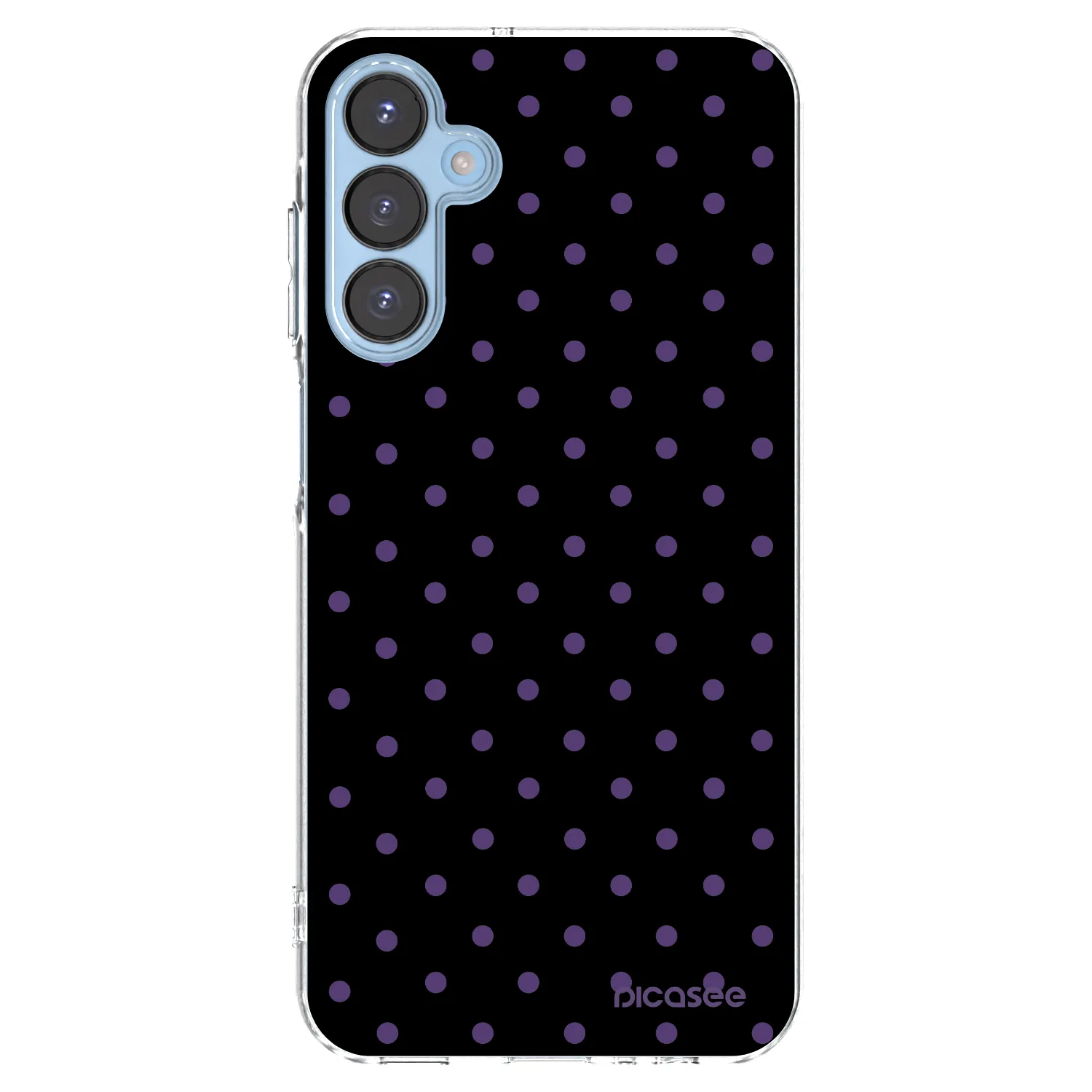 Picasee διαφανής θήκη σιλικόνης Samsung Galaxy A15 A156B 5G - Flickers
