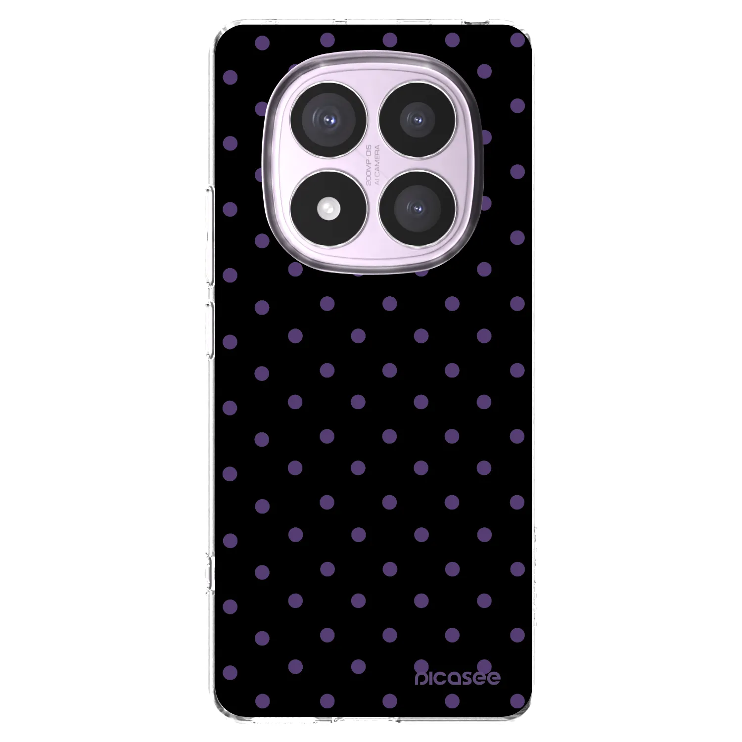 Picasee διαφανής θήκη σιλικόνης Xiaomi Redmi Note 14 Pro 5G - Flickers