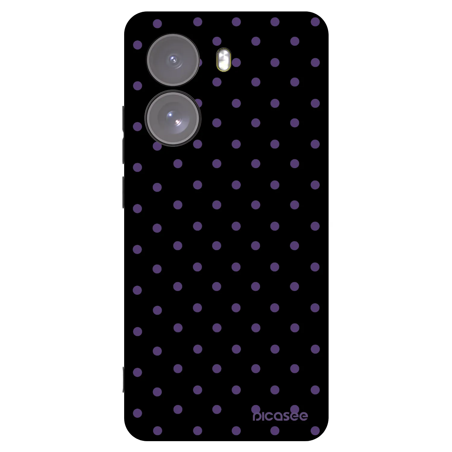 Picasee Μαύρη θήκη σιλικόνης για Xiaomi Poco X7 - Flickers