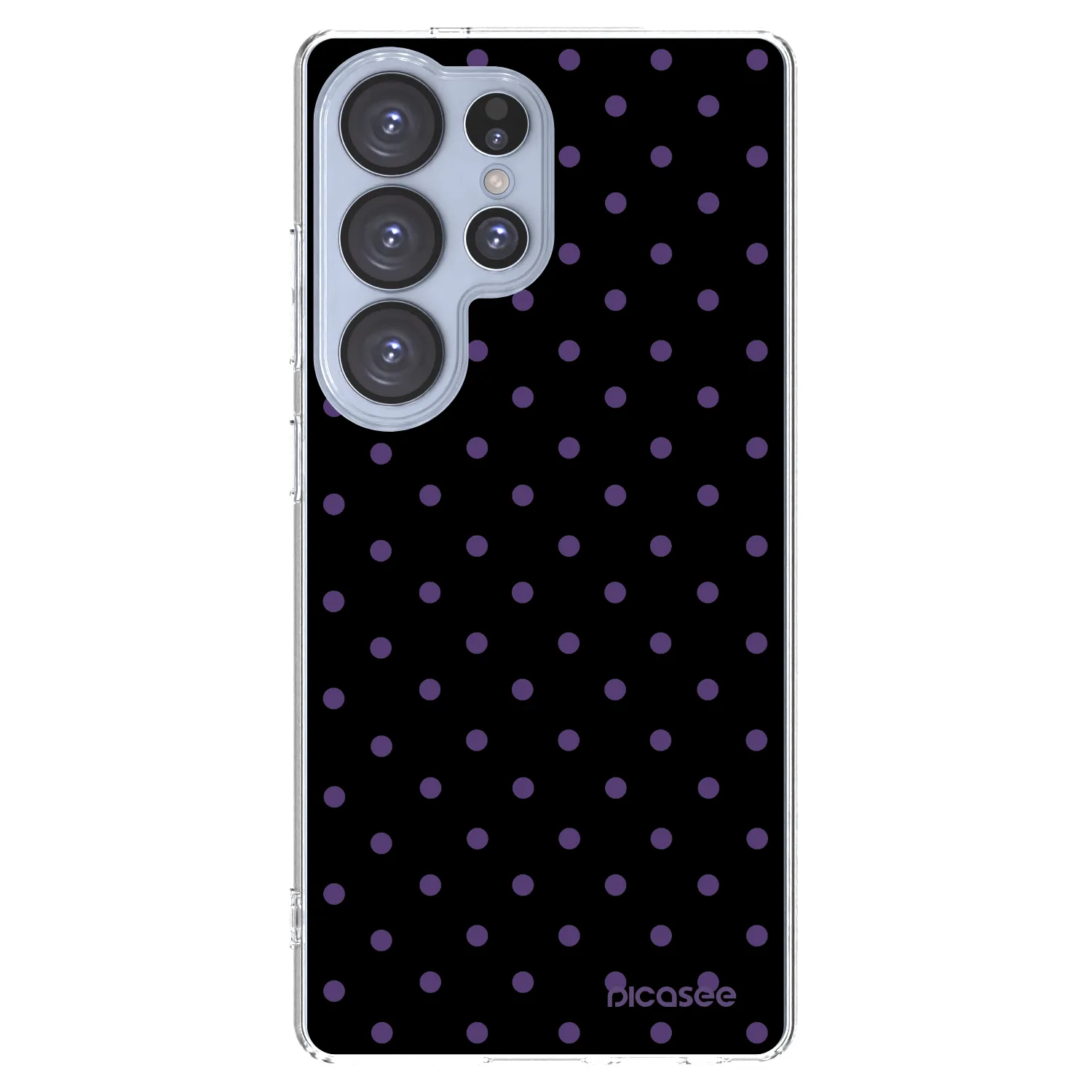 Picasee διαφανής θήκη σιλικόνης Samsung Galaxy S25 Ultra 5G - Flickers