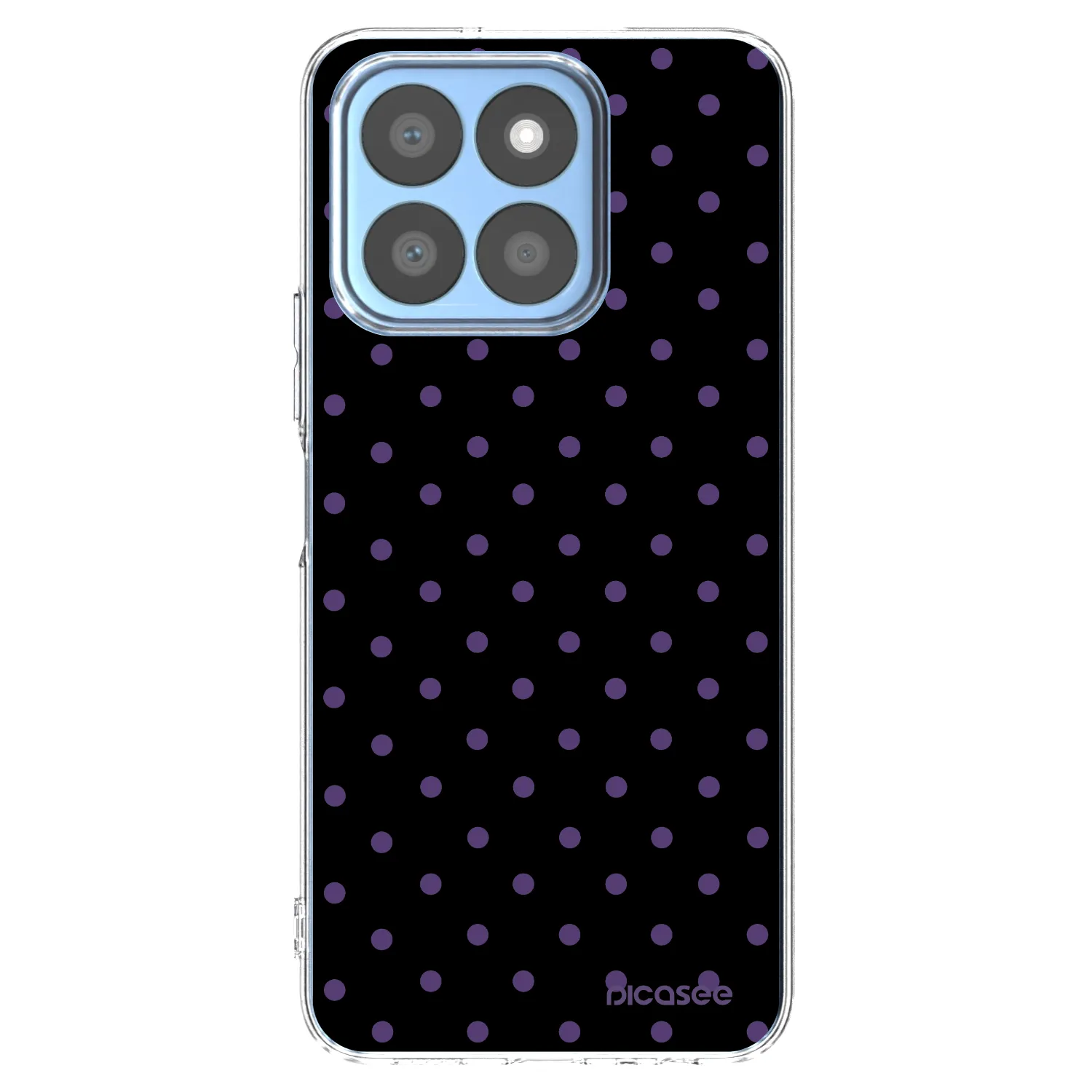 Picasee διαφανής θήκη σιλικόνης Honor X8c - Flickers