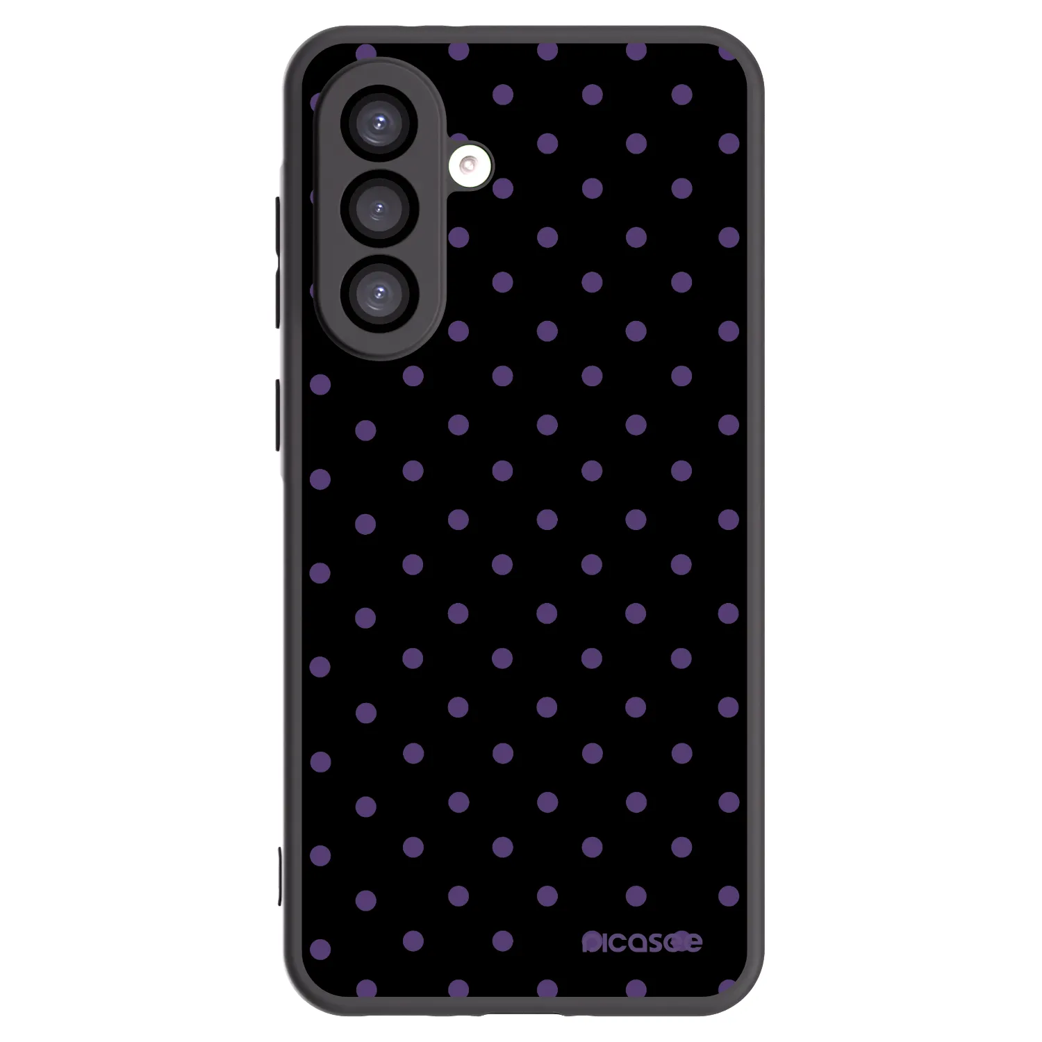 Picasee Μαύρη θήκη σιλικόνης για Samsung Galaxy A26 5G A266B - Flickers