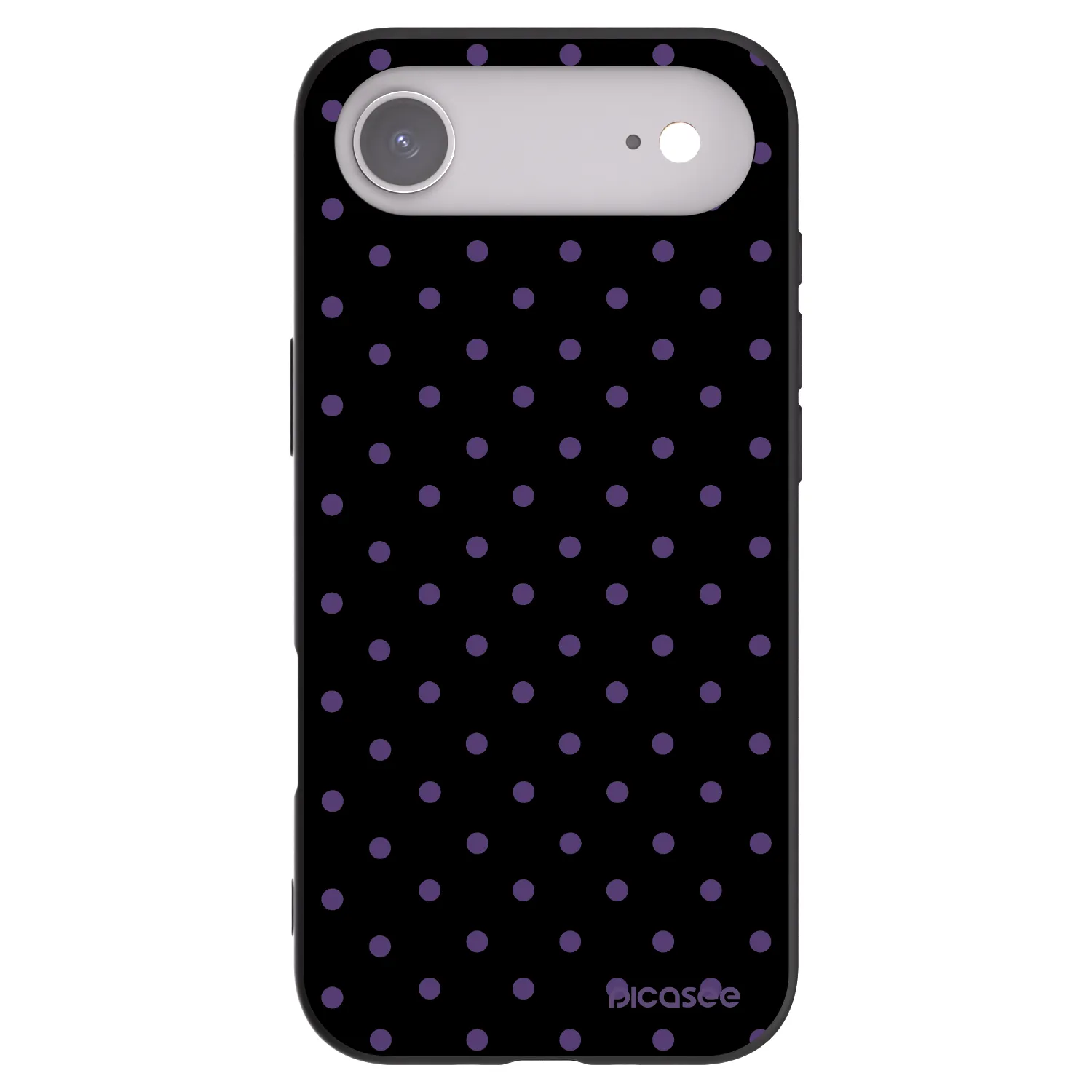 Picasee Μαύρη θήκη σιλικόνης για Apple iPhone Air - Flickers