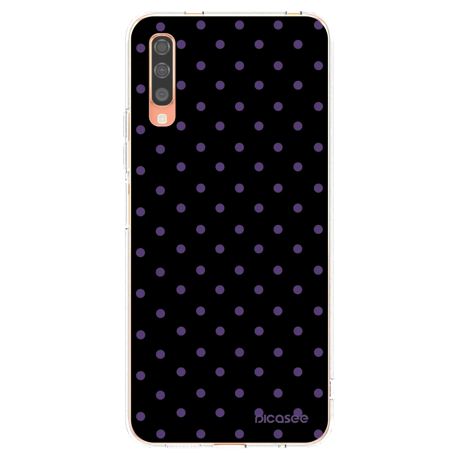 Picasee διαφανής θήκη σιλικόνης Samsung Galaxy A70 A705F - Flickers