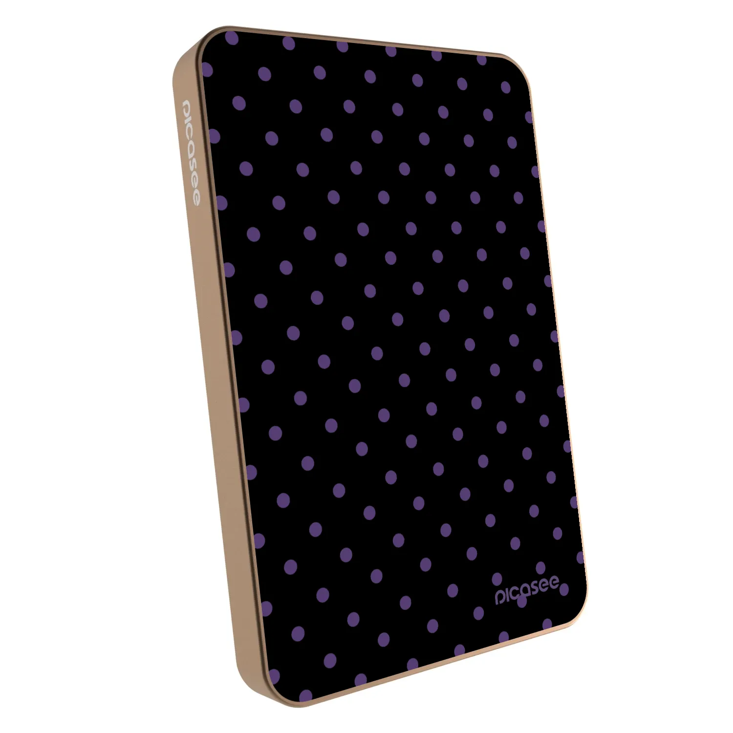 Picasee Powerbank με MagSafe 5 000 mAh Χρυσαφένιος - Flickers