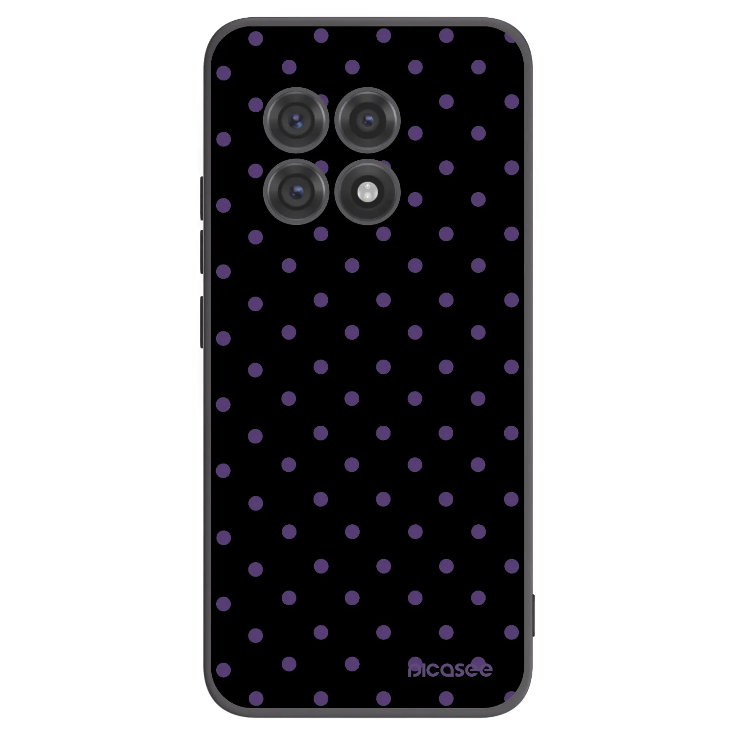 Picasee Μαύρη θήκη σιλικόνης για OnePlus 13R 5G - Flickers