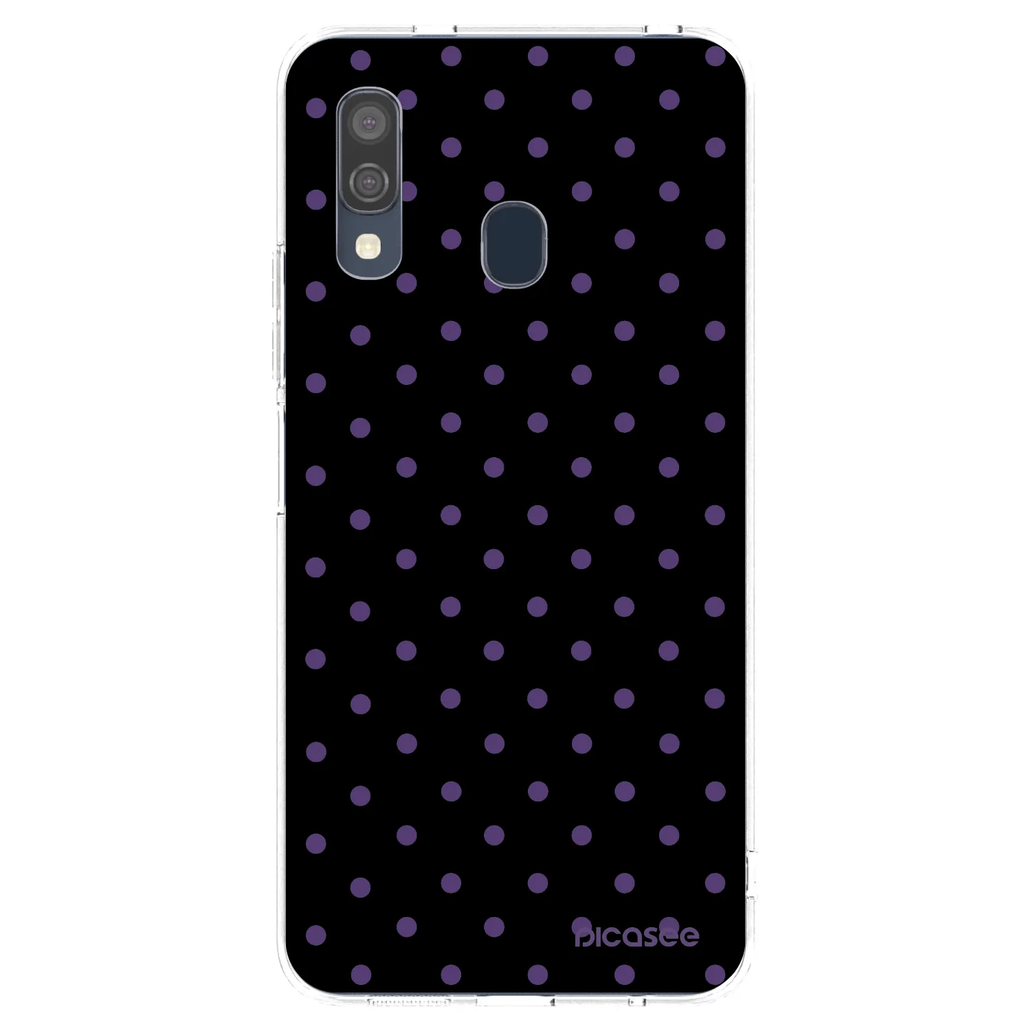 Picasee διαφανής θήκη σιλικόνης Samsung Galaxy A40 A405F - Flickers