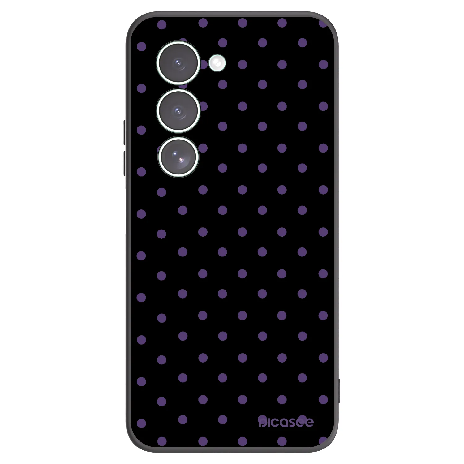 Picasee Μαύρη θήκη σιλικόνης για Xiaomi Redmi 15 5G - Flickers