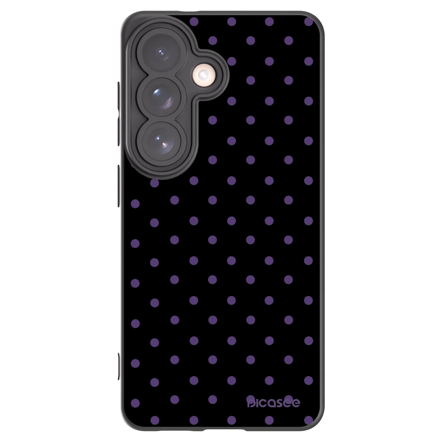 Picasee Μαύρη θήκη σιλικόνης για Samsung Galaxy S26 - Flickers