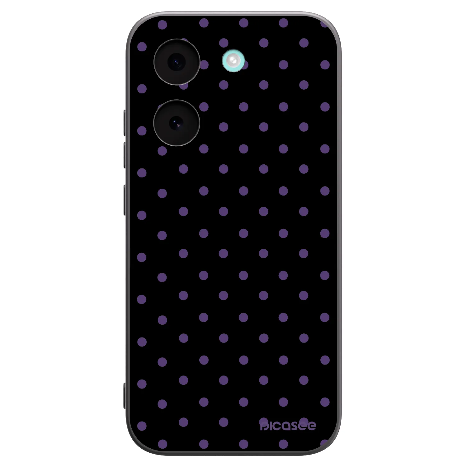 Picasee Μαύρη θήκη σιλικόνης για Xiaomi Poco X8 Pro - Flickers