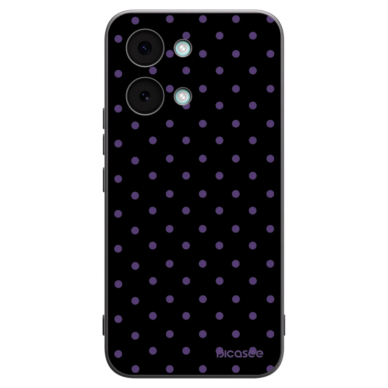Picasee Μαύρη θήκη σιλικόνης για Xiaomi Poco X8 Pro Max - Flickers