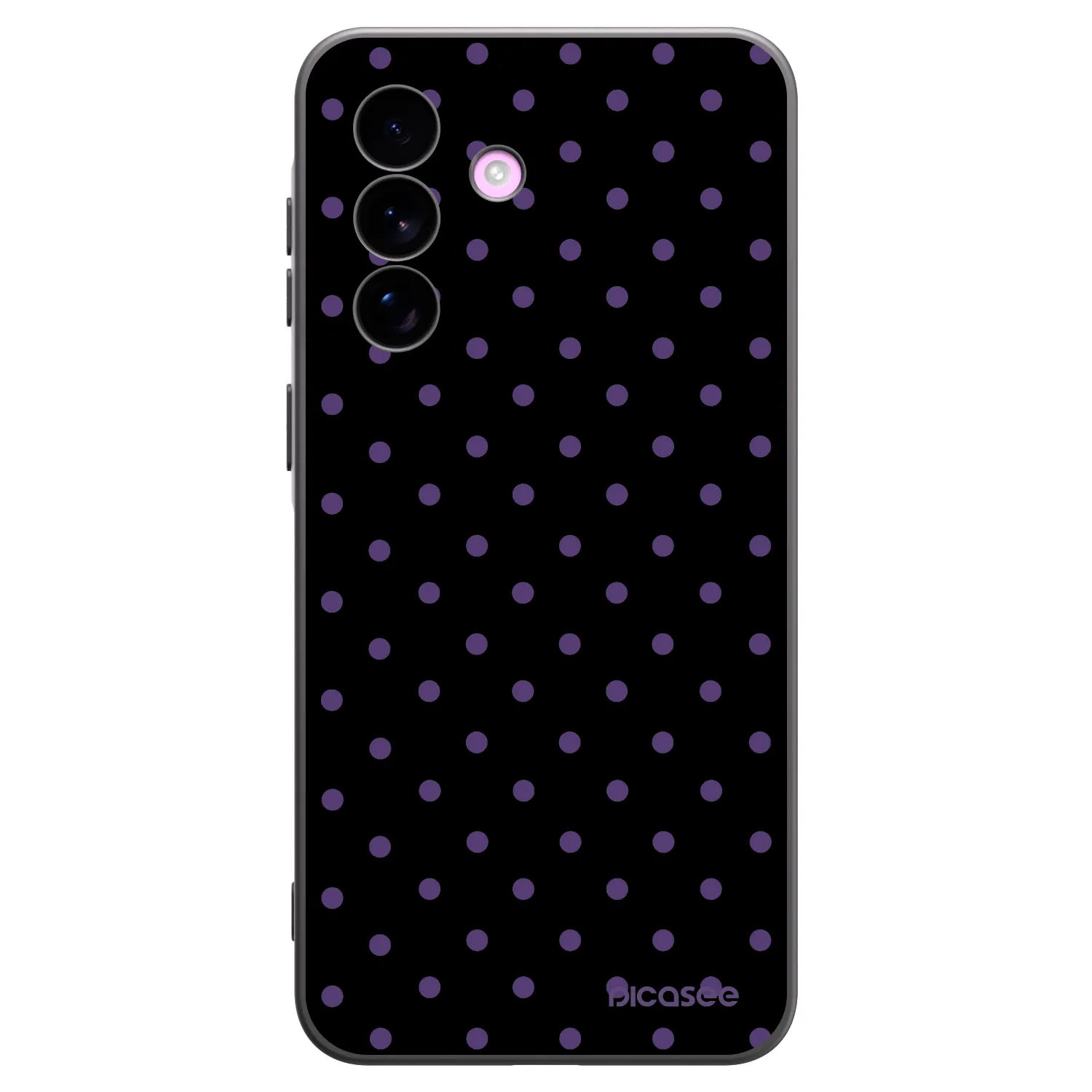 Picasee Μαύρη θήκη σιλικόνης για Samsung Galaxy A57 5G - Flickers