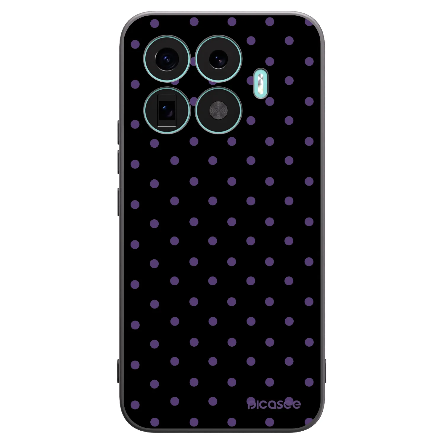 Picasee Μαύρη θήκη σιλικόνης για Xiaomi 17T Pro - Flickers