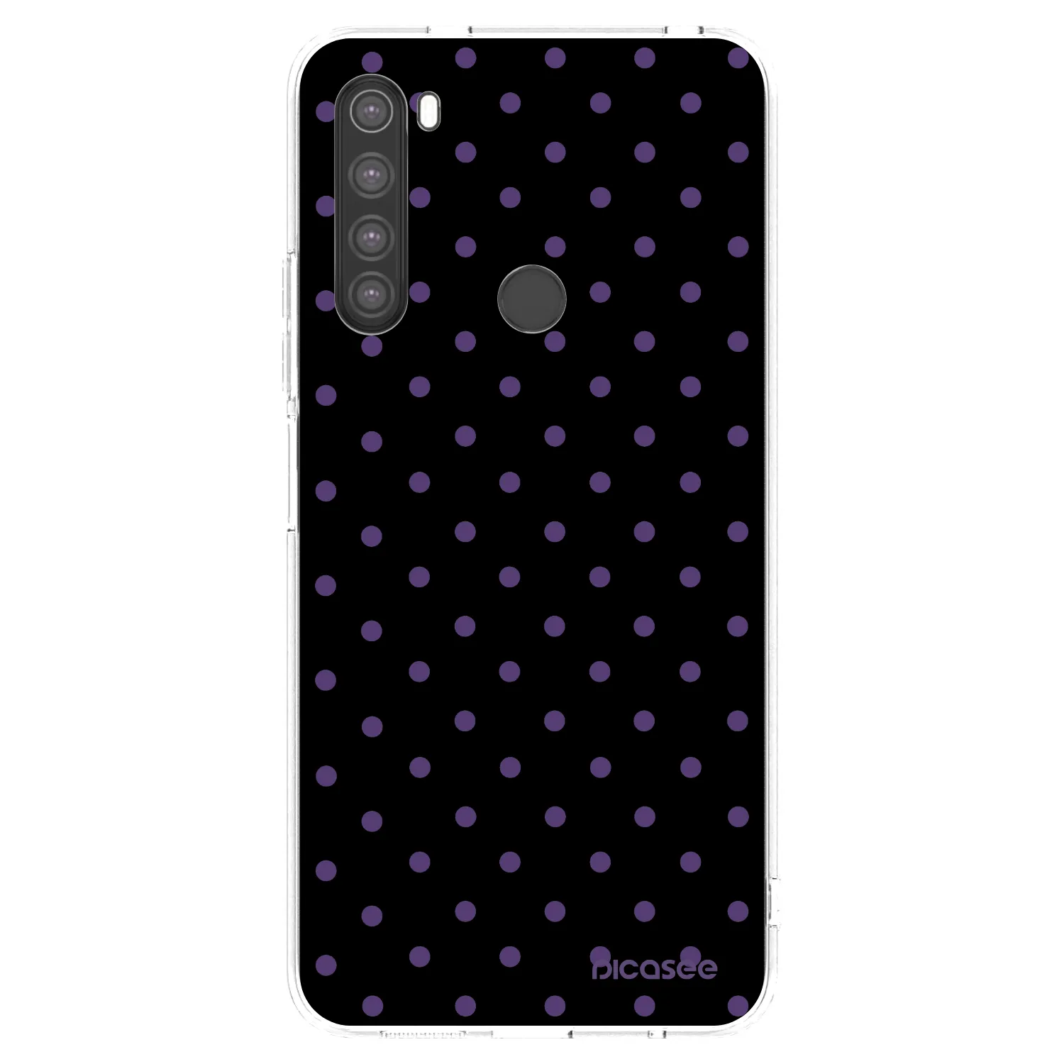Picasee διαφανής θήκη σιλικόνης Xiaomi Redmi Note 8 - Flickers