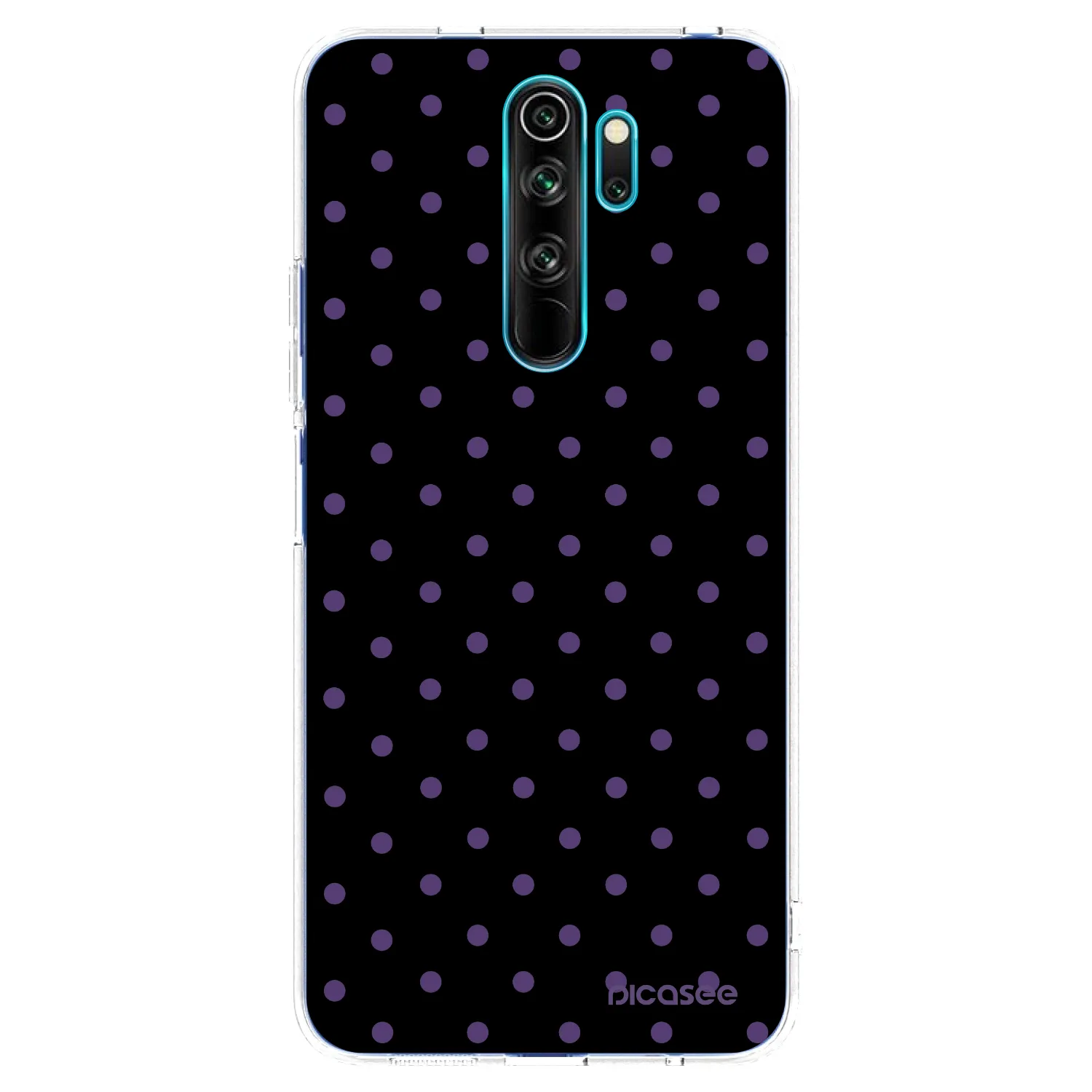 Picasee διαφανής θήκη σιλικόνης Xiaomi Redmi Note 8 Pro - Flickers