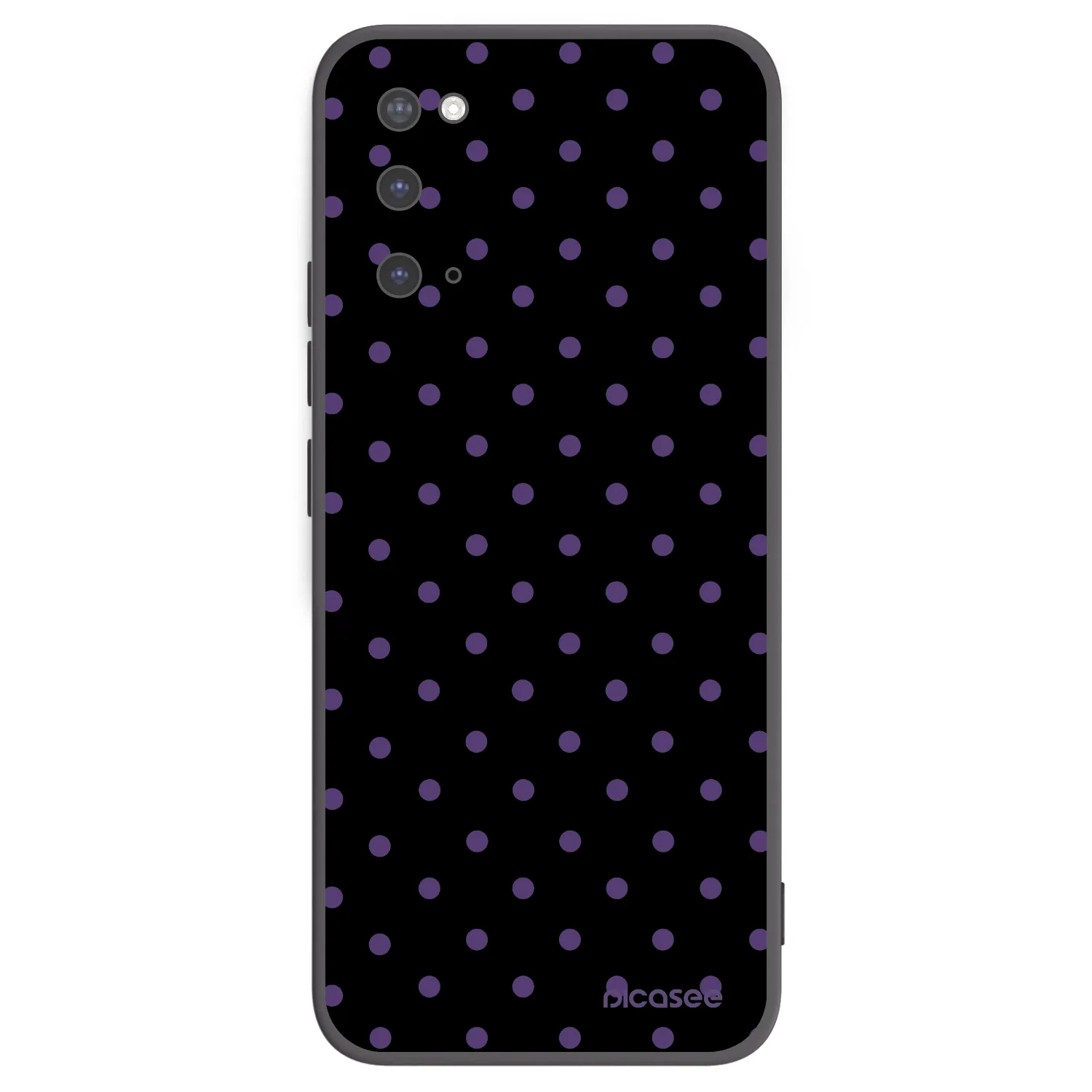 Picasee Μαύρη θήκη σιλικόνης για Samsung Galaxy S20 G980F - Flickers
