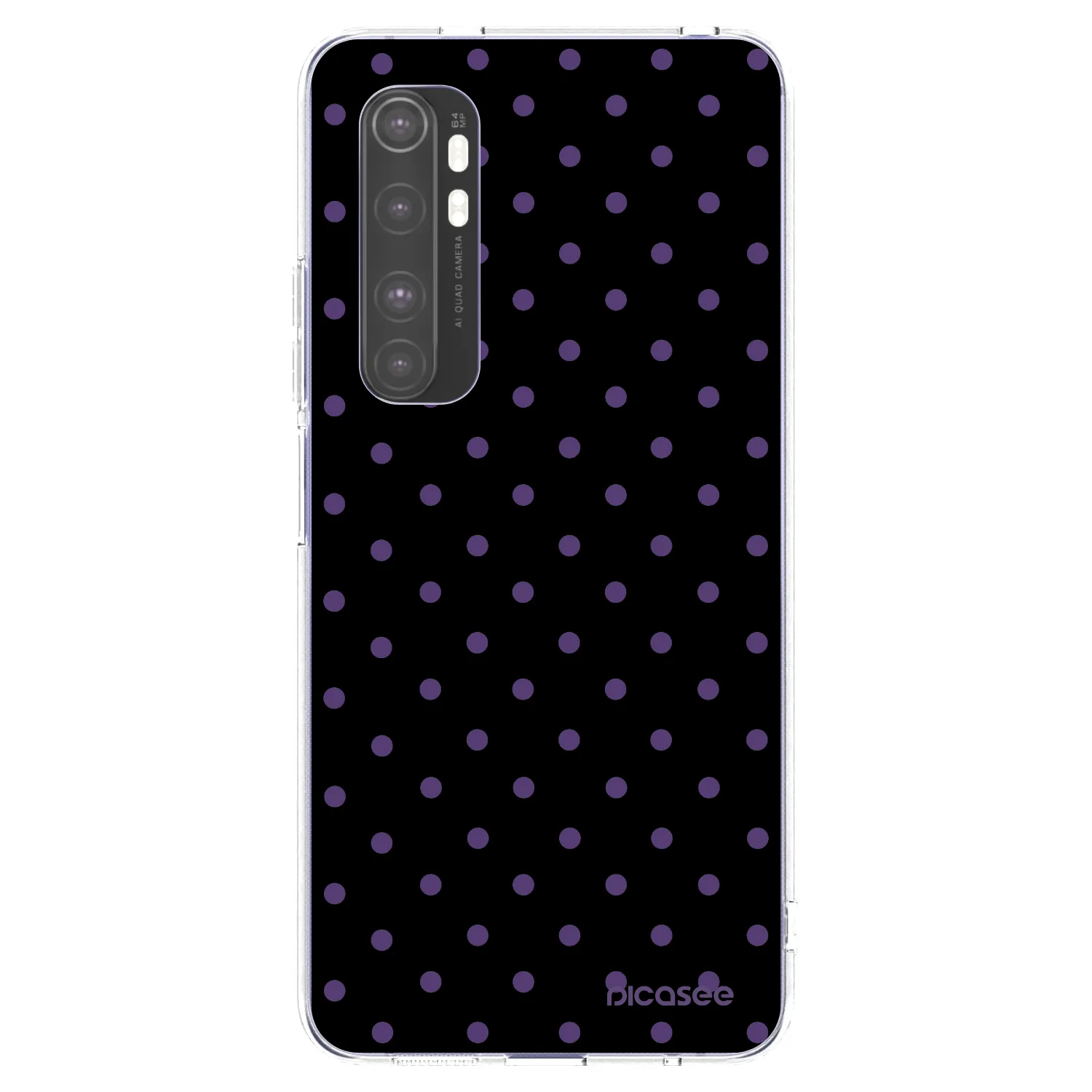 Picasee διαφανής θήκη σιλικόνης Xiaomi Mi Note 10 Lite - Flickers