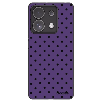 Picasee Μαύρη θήκη σιλικόνης για Xiaomi Redmi Note 13 Pro 4G - Flickers 2