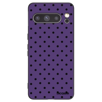 Picasee Μαύρη θήκη σιλικόνης για Google Pixel 8 Pro - Flickers 2