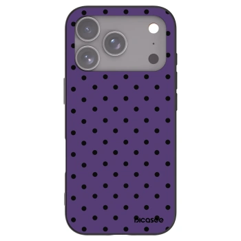 Picasee Μαύρη θήκη σιλικόνης για Apple iPhone 17 Pro - Flickers 2