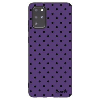 Picasee Μαύρη θήκη σιλικόνης για Samsung Galaxy S20+ G985F - Flickers 2