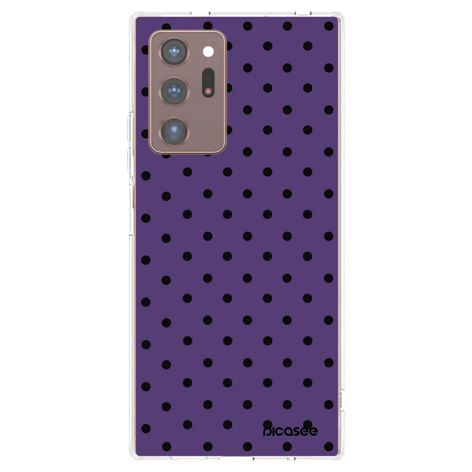 Picasee διαφανής θήκη σιλικόνης Samsung Galaxy Note 20 Ultra - Flickers 2