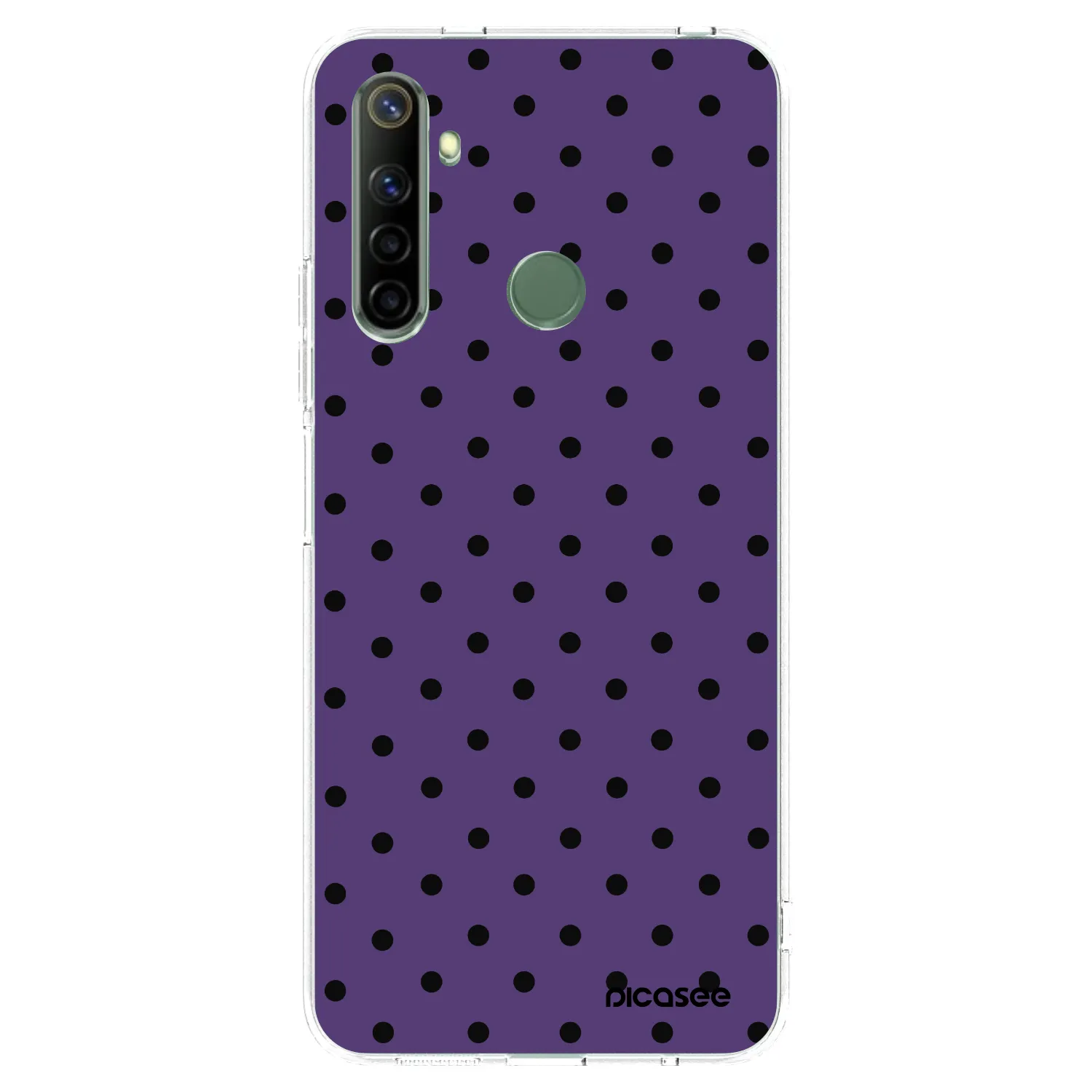 Picasee διαφανής θήκη σιλικόνης Realme 6i - Flickers 2