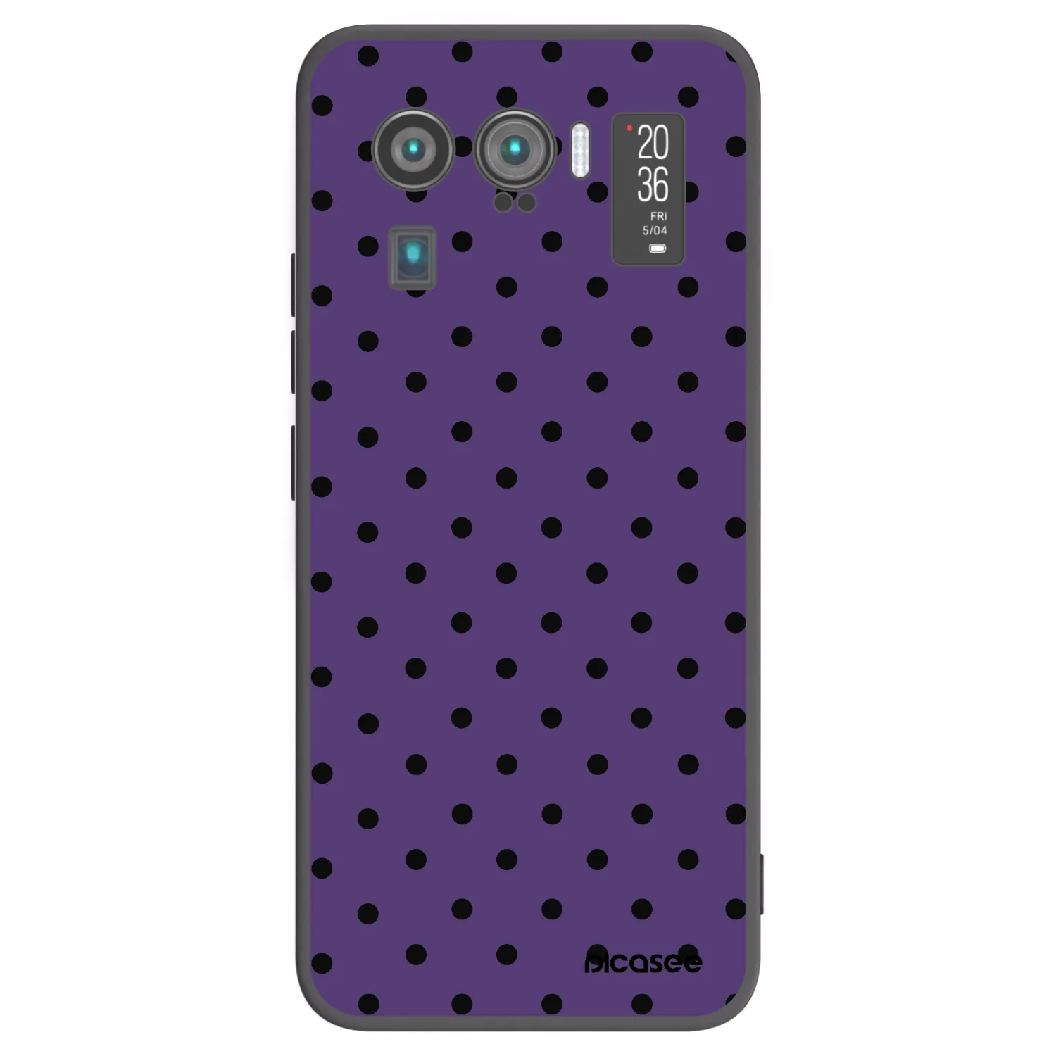 Picasee Μαύρη θήκη σιλικόνης για Xiaomi Mi 11 Ultra - Flickers 2