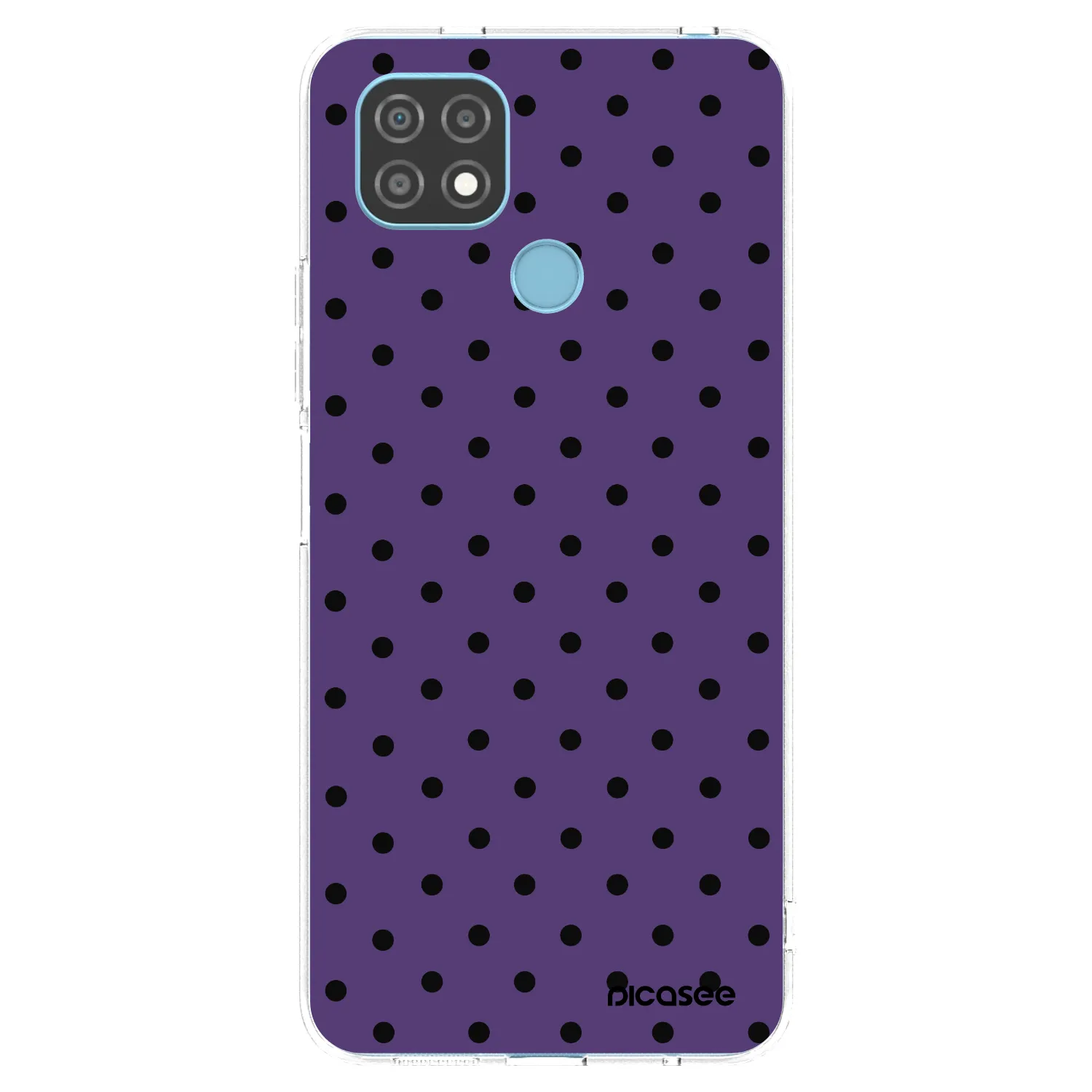 Picasee διαφανής θήκη σιλικόνης Realme C21 - Flickers 2