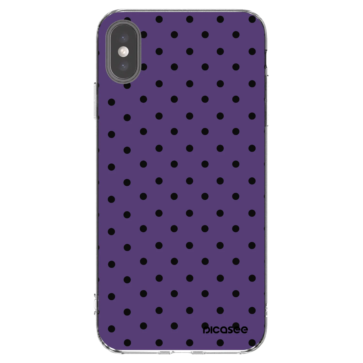 Picasee διαφανής θήκη σιλικόνης Apple iPhone XS Max - Flickers 2
