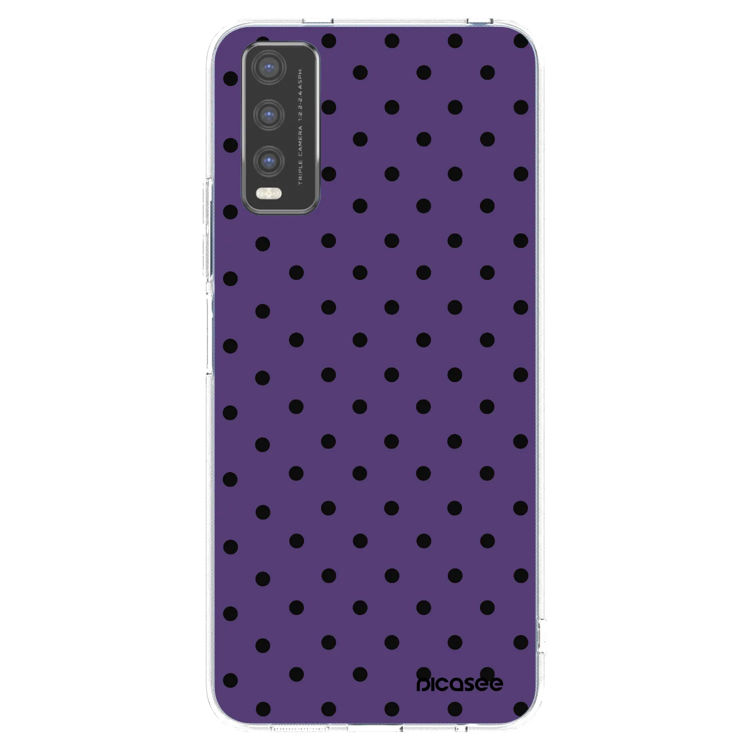 Picasee διαφανής θήκη σιλικόνης Vivo Y20s - Flickers 2