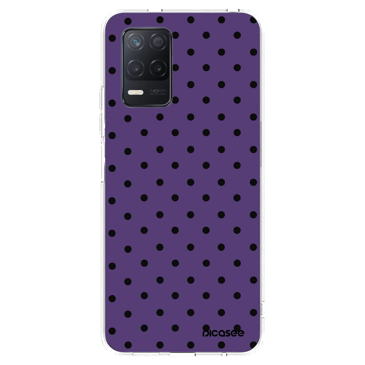 Picasee διαφανής θήκη σιλικόνης Realme 8 5G - Flickers 2