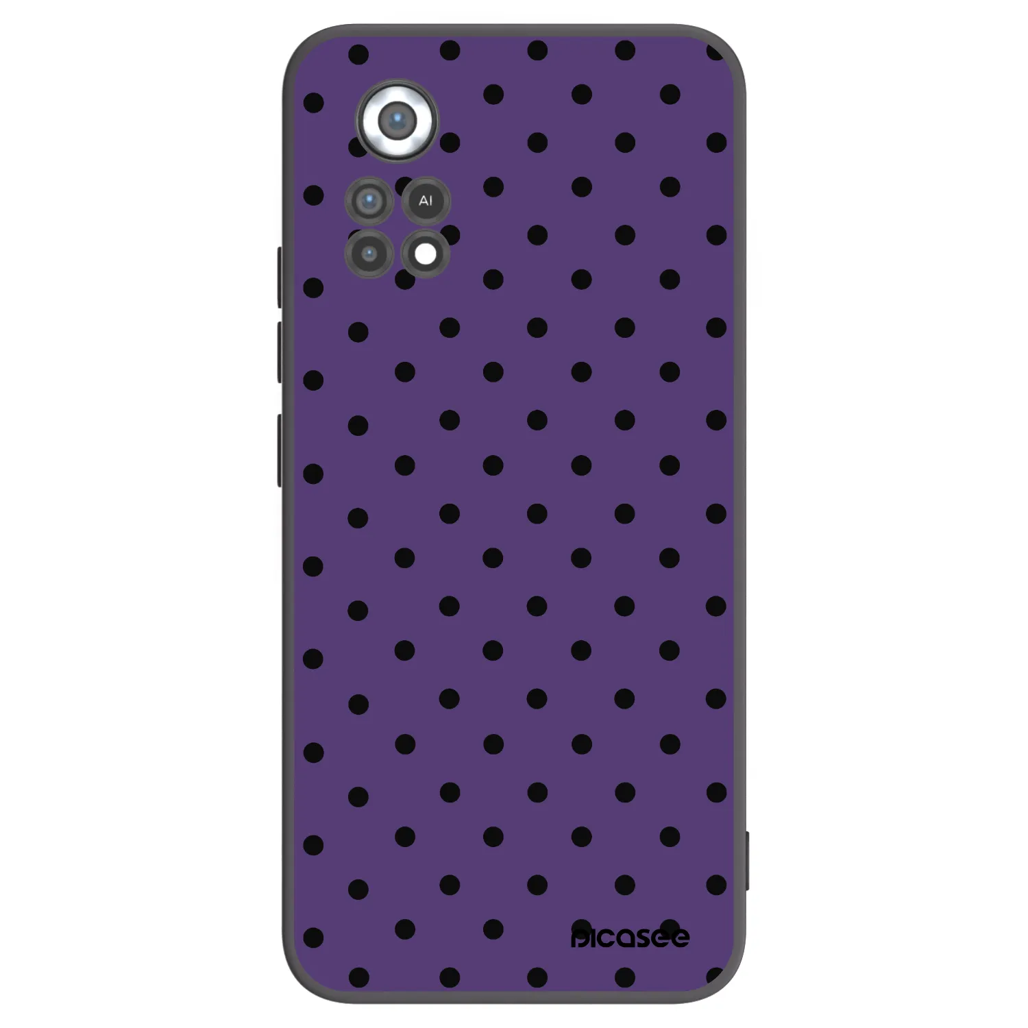 Picasee Μαύρη θήκη σιλικόνης για Xiaomi Poco X4 Pro 5G - Flickers 2