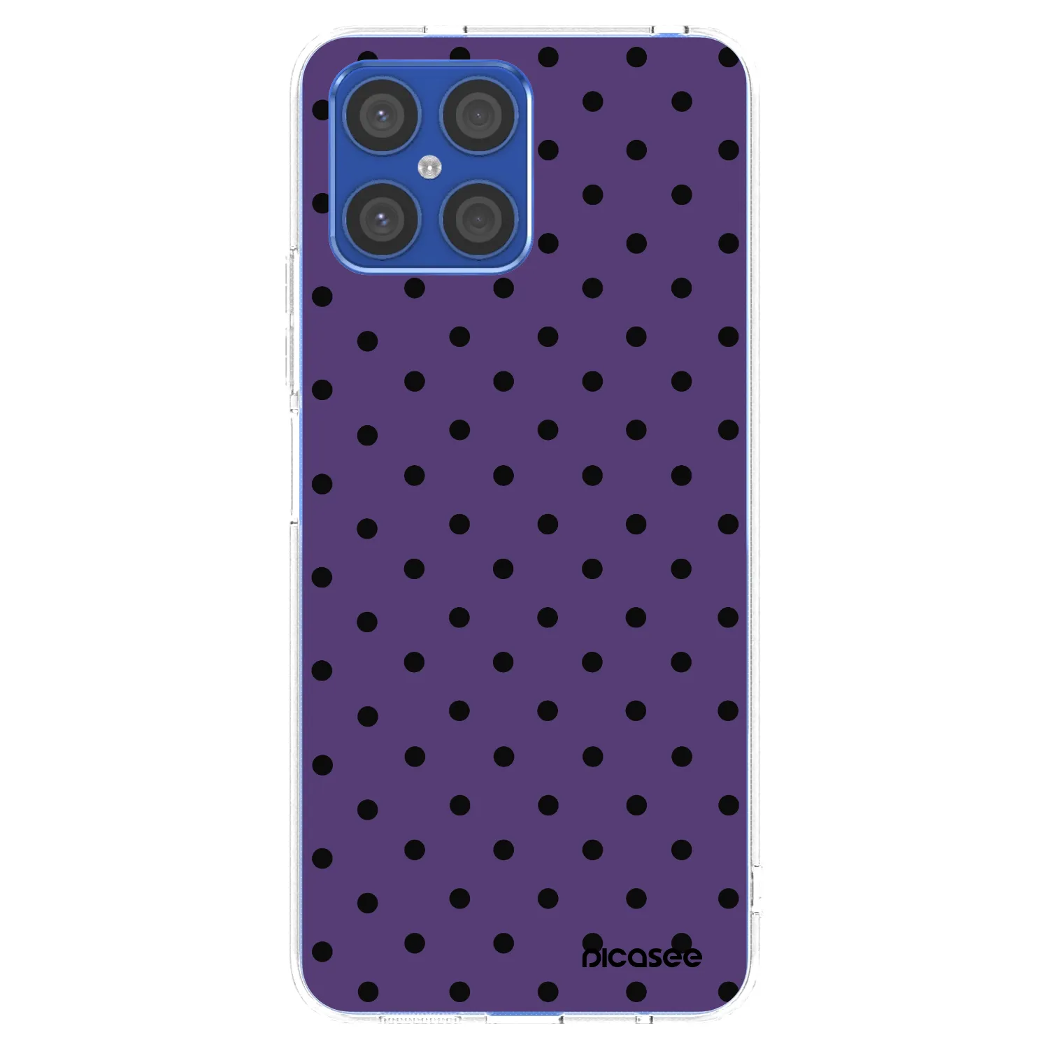 Picasee διαφανής θήκη σιλικόνης Honor X8 4G - Flickers 2