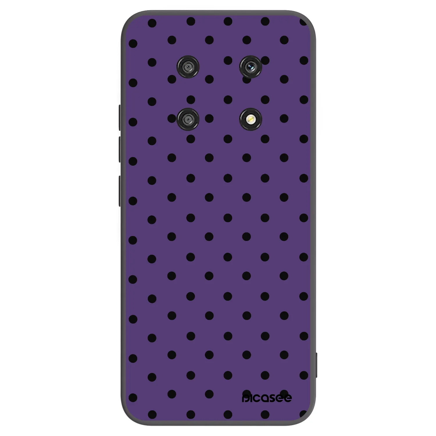 Picasee Μαύρη θήκη σιλικόνης για Honor Magic4 Lite 5G - Flickers 2