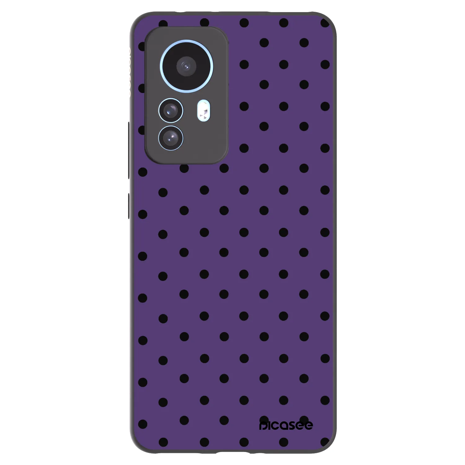 Picasee Μαύρη θήκη σιλικόνης για Xiaomi 12T Pro - Flickers 2