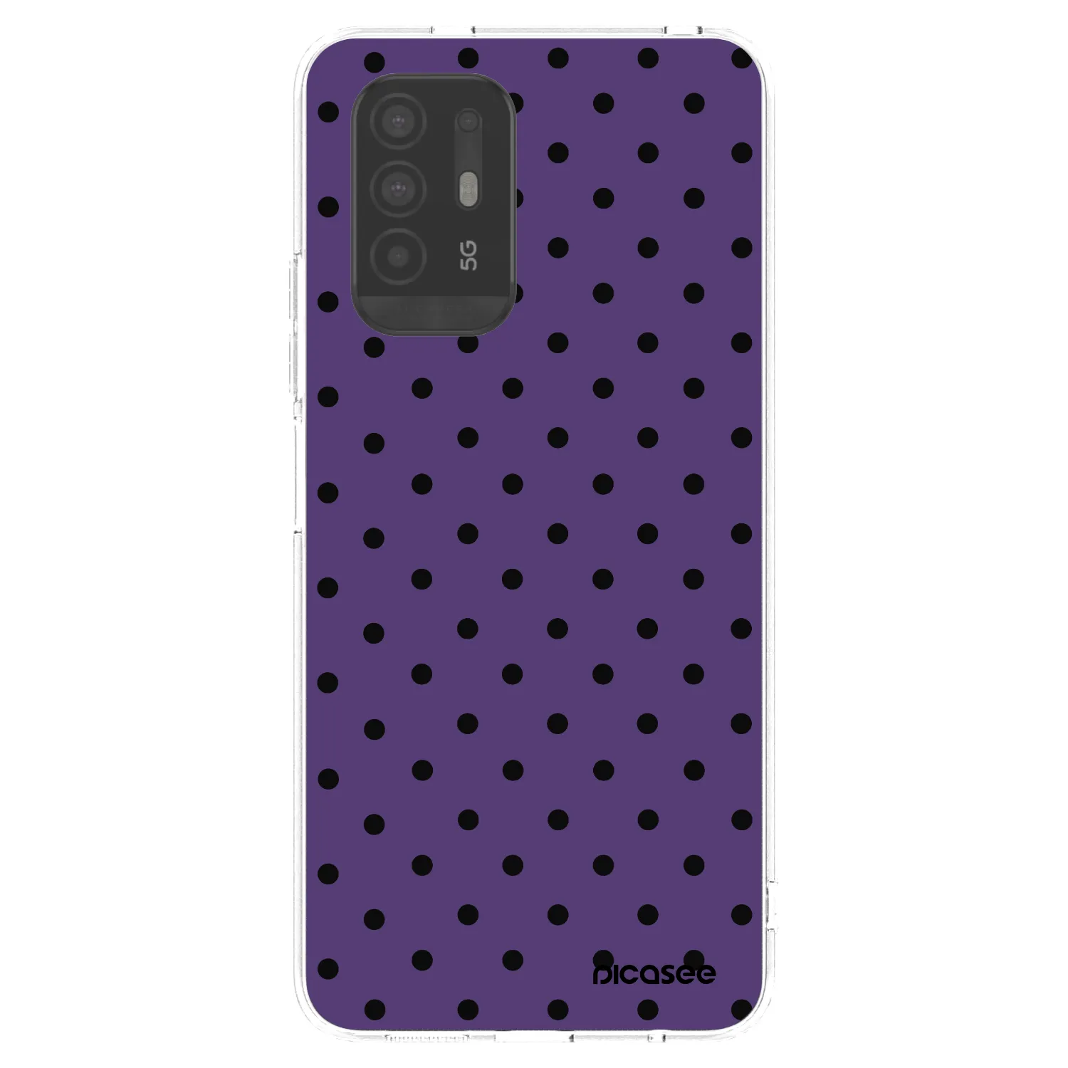 Picasee διαφανής θήκη σιλικόνης OPPO A94 5G - Flickers 2