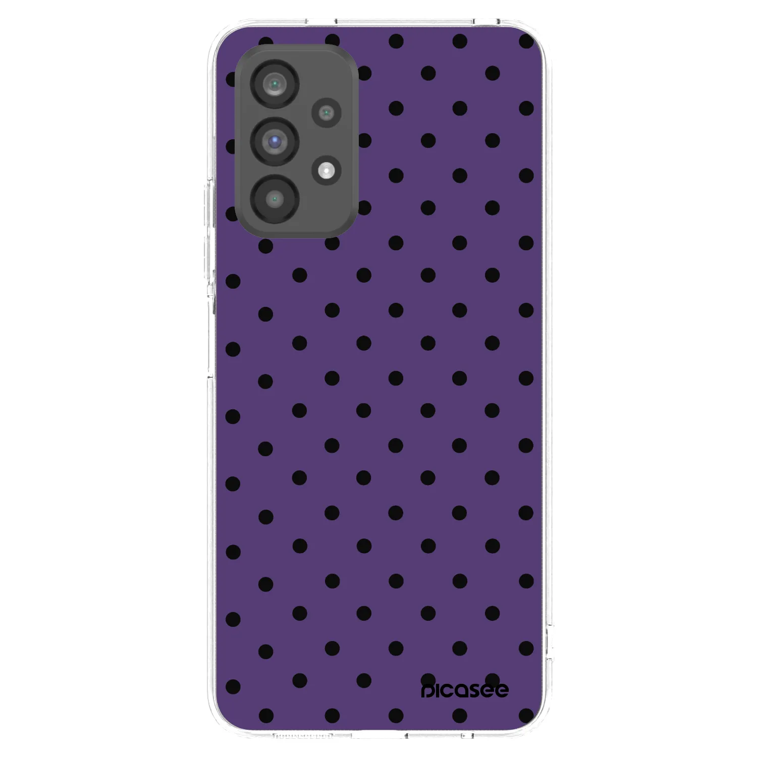 Picasee διαφανής θήκη σιλικόνης Samsung Galaxy A73 5G - Flickers 2
