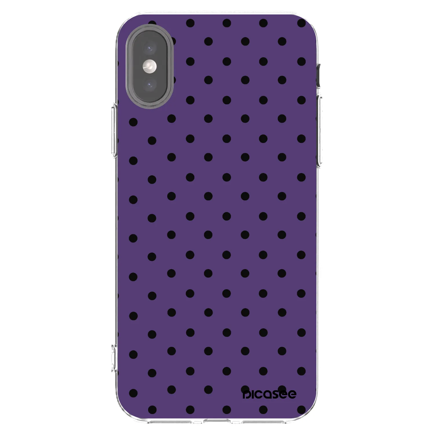 Picasee διαφανής θήκη σιλικόνης Apple iPhone X/XS - Flickers 2