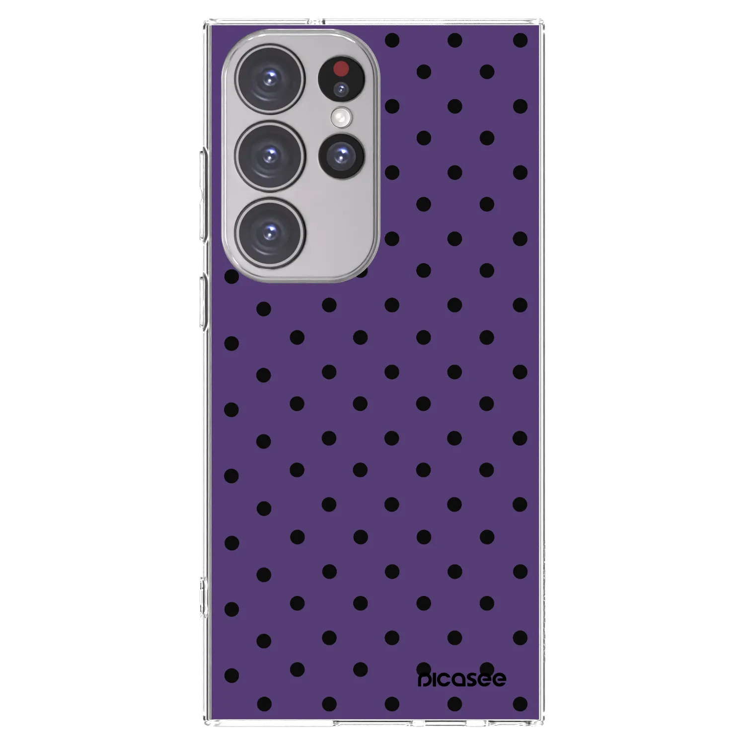 Picasee διαφανής θήκη σιλικόνης Samsung Galaxy S23 Ultra 5G - Flickers 2