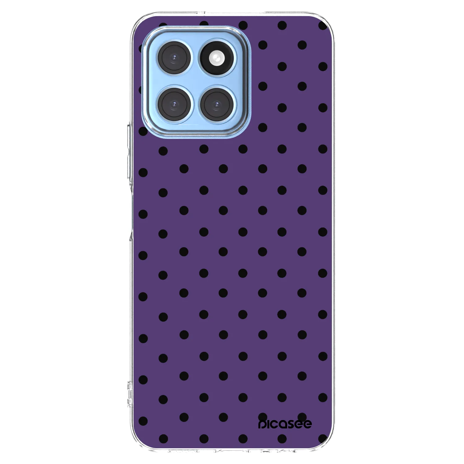 Picasee διαφανής θήκη σιλικόνης Honor X8 5G - Flickers 2