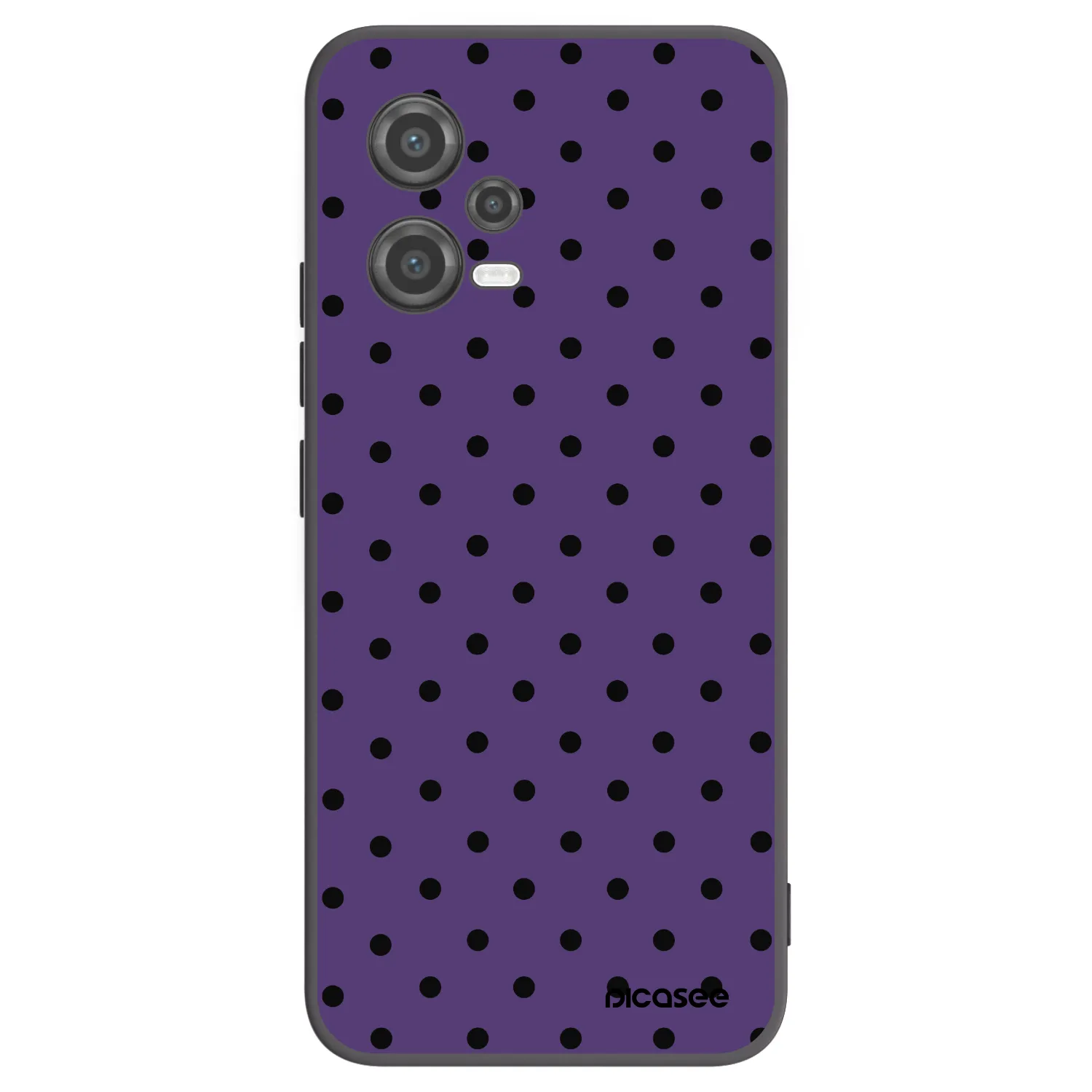 Picasee Μαύρη θήκη σιλικόνης για Xiaomi Poco X5 - Flickers 2