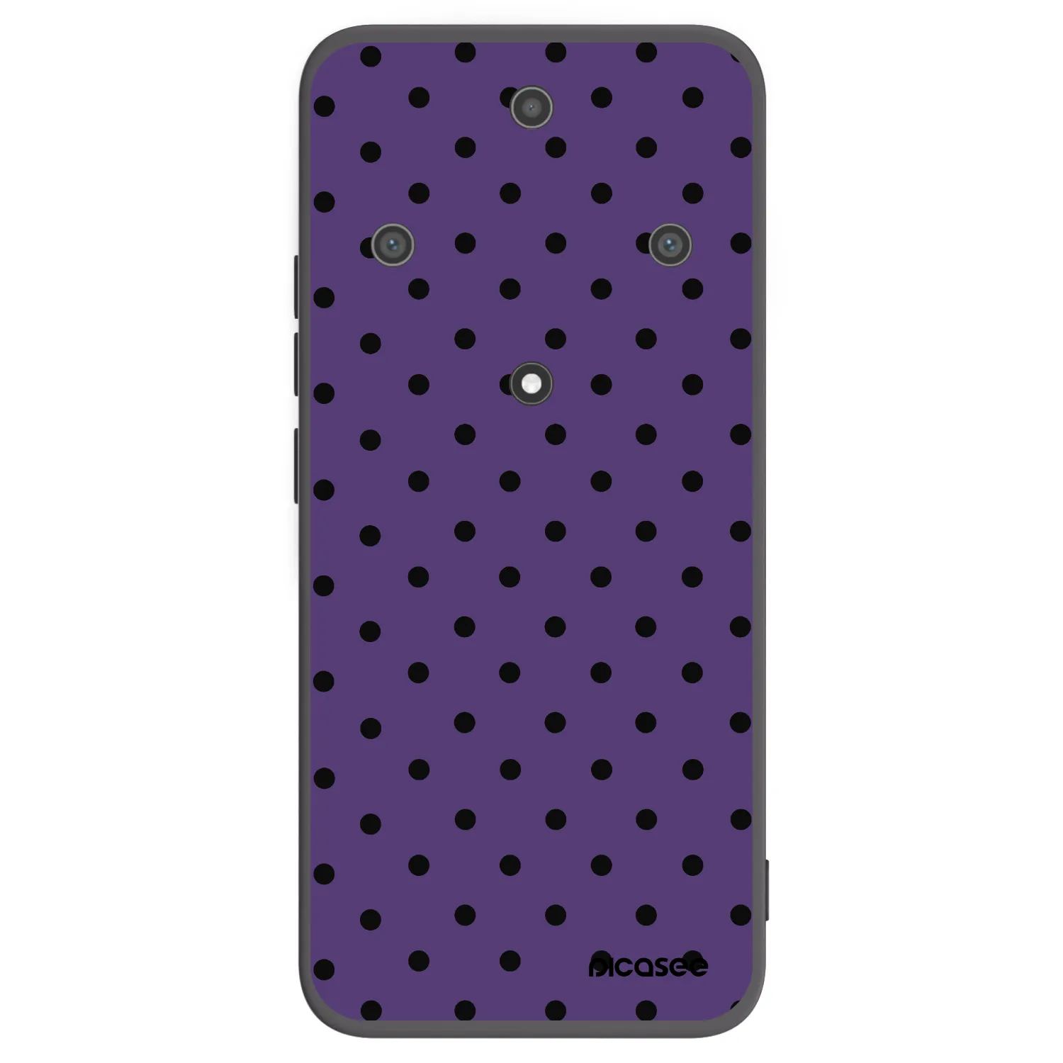 Picasee Μαύρη θήκη σιλικόνης για Honor Magic5 Lite 5G - Flickers 2