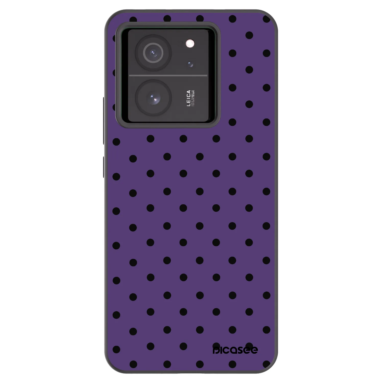 Picasee Μαύρη θήκη σιλικόνης για Xiaomi 13T Pro - Flickers 2
